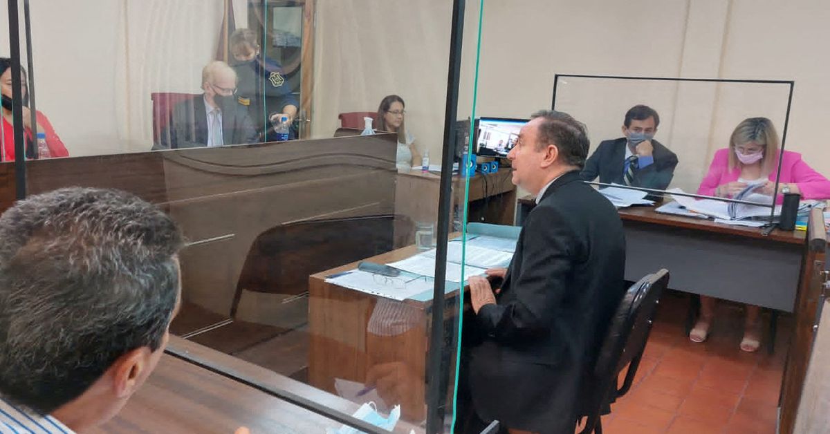 Argentine bishop had porn on phone, priest says at second day of abuse trial